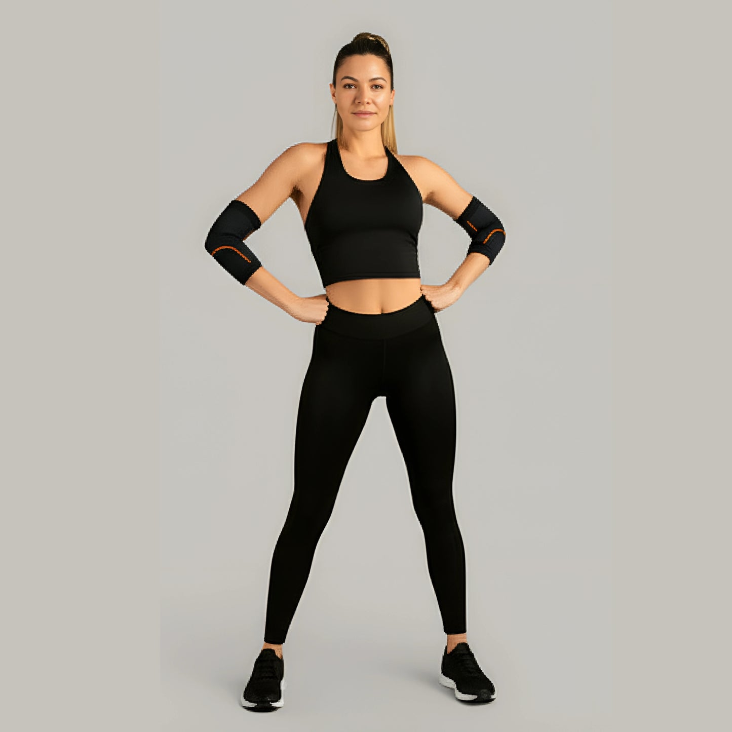 Dr. Pain Premium Elbow Brace for Gym, Workout, Sports & Pain Relief – Compression Support for Tennis Elbow, Lifting & Injury Recovery – Unisex Sleeve
